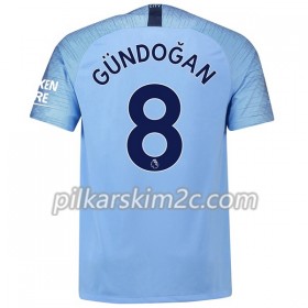 Koszulka Manchester City Gundogan 8 Główna 2018-2019 - Koszulki Piłkarskie